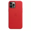 Apple MHKJ3ZM/A iPhone 12 Pro Max MagSafe Leather Case bőr tok, piros