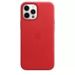 Apple MHKJ3ZM/A iPhone 12 Pro Max MagSafe Leather Case bőr tok, piros
