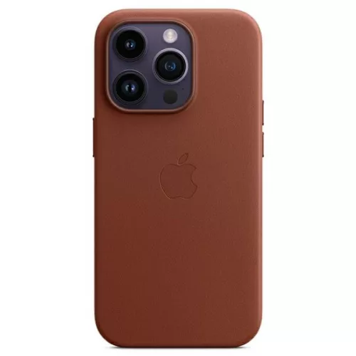 Apple MPPQ3ZM/A iPhone 14 Pro Max 6,7" Leather Case MagSafe, umbra