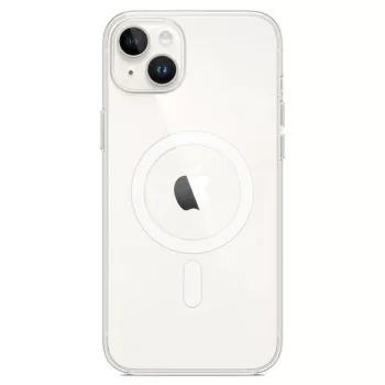   Case Apple MPU43ZM/A iPhone 14 Plus/15 Plus 6.7" MagSafe tok,/Silicone Case, tok, átlátszó