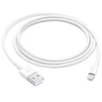 Apple MUQW3ZM/A (blister) Lightning, 1m, kábel, fehér