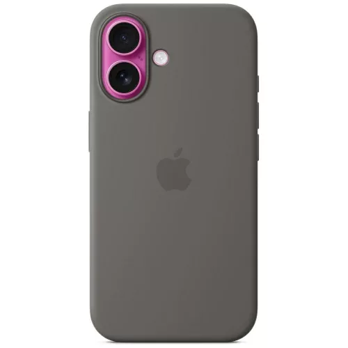 Apple MYY33ZM/A iPhone 16 6.1"  MagSafe Silicone tok, szürke