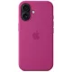 Apple MYY53ZM/A iPhone 16 6.1"  MagSafe Silicone tok, rózsaszín