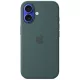 Apple MYY83ZM/A iPhone 16 6.1"  MagSafe Silicone tok, zöld