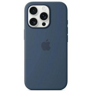   Apple MYYU3ZM/A iPhone 16 Pro Max, 6.9" MagSafe Silicone Case tok, denim