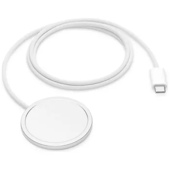   Apple Wireless charger, 25W Qi2magSafe 1m, vezeték nélküli töltő, fehér