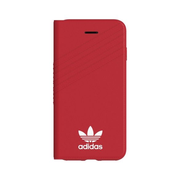 Adidas Originals Gazelle Booklet iPhone 6/7/8 oldalra nyíló tok, piros-fehér