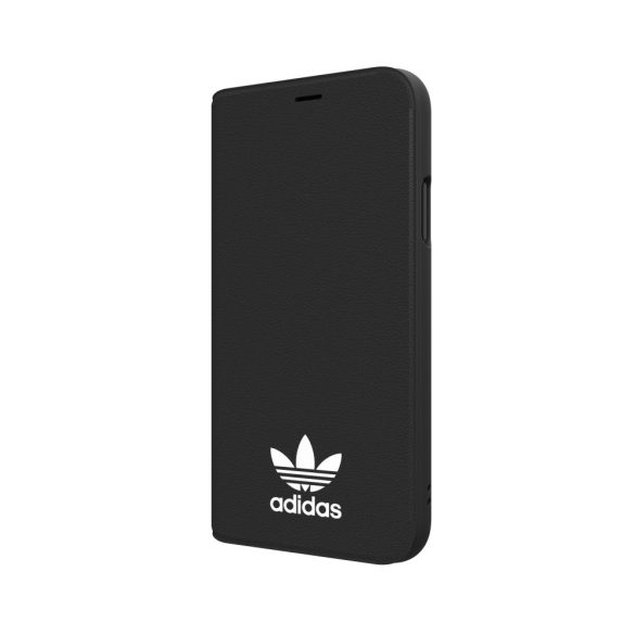 Adidas Original New Basics Booklet iPhone X/Xs oldalra nyíló tok, fekete