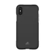 Adidas Performance Solo iPhone X/Xs ütésálló hátlap, tok, fekete-szürke