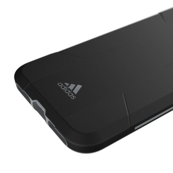 Adidas Performance Solo iPhone X/Xs ütésálló hátlap, tok, fekete-szürke