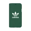 Adidas Original Adicolor Booklet iPhone X/Xs oldalra nyíló tok, zöld