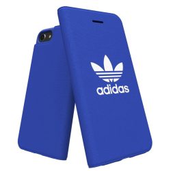   Adidas Original Adicolor Booklet iPhone 6/7/8 oldalra nyíló tok, kék