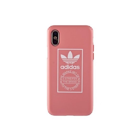 Adidas Originals Snap Case iPhone X/Xs hátlap, tok, rózsaszín