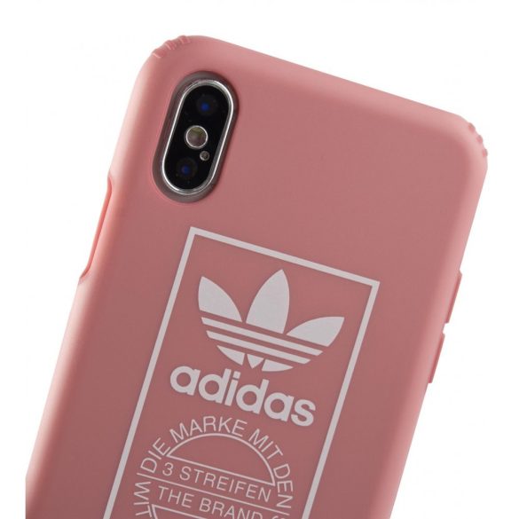 Adidas Originals Snap Case iPhone X/Xs hátlap, tok, rózsaszín