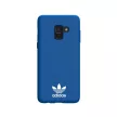 Adidas Originals New Basics Samsung Galaxy A8 Plus (2018) hátlap, tok, kék-fehér