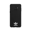 Adidas New Basics Samsung Galaxy A8 Plus (2018) hátlap, tok, fekete