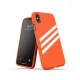 Adidas Original Moulded Case Suede iPhone X/Xs hátlap, tok narancssárga