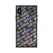 Adidas Original Square Case iPhone X/Xs hátlap, tok, mintás, fekete