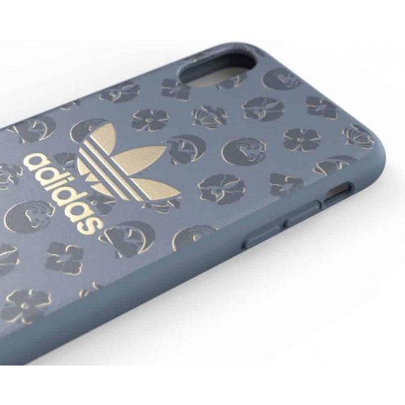 Adidas Original Moulded Case Shibori iPhone X/Xs hátlap, tok, mintás, szürke
