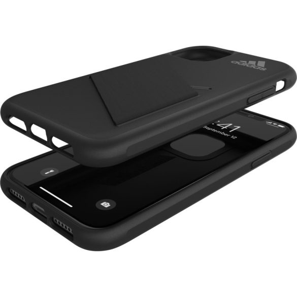 Adidas SP Lifestile Pocket Case iPhone 11 hátlap, tok, fekete