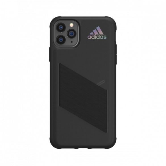 Adidas SP Lifestile Pocket Case iPhone 11 Pro Max hátlap, tok, fekete