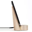 Lexon City Energy Pro 10W vezeték nélküli töltő , bluetooth hangszóróval , arany LD145D9