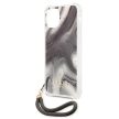 Guess GUHCP12MKSMAGR iPhone 12/12 Pro 6,1" szary/tok, szürke hardcase Marble Collection tok, szürke