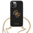 Guess GUHCP12LLSC4GBK iPhone 12 Pro Max 6,7" 4G Gold Chain Collection tok, fekete