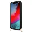 Guess GUHCP12LLSC4GBK iPhone 12 Pro Max 6,7" 4G Gold Chain Collection tok, fekete