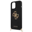 Guess GUHCP12LLSC4GBK iPhone 12 Pro Max 6,7" 4G Gold Chain Collection tok, fekete