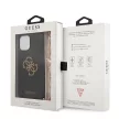 Guess GUHCP12LLSC4GBK iPhone 12 Pro Max 6,7" 4G Gold Chain Collection tok, fekete