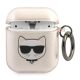 Karl Lagerfeld KLA2UCHGD AirPods 1/2 cover Glitter Choupette tok, arany