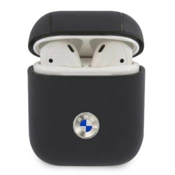 BMW BMA2SSLNA Silver Logo AirPods tok, sötétkék