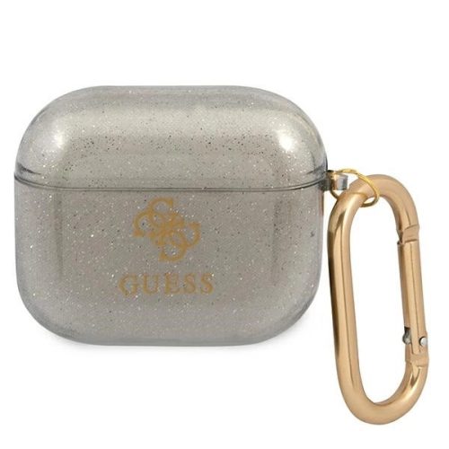 GUESS APPLE AirPods 3 GUA3UCG4GK (Glitter Collection) tok, fekete