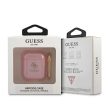 GUESS APPLE AirPods 1/2 GUA2UCG4GP (Glitter Collection) tok, rózsaszín