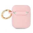 GUESS APPLE AirPods 1/2 GUA2SSSI (Silicone Vintage Script) tok, rózsaszín