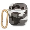 GUESS APPLE AirPods 1/2 GUA2UCAMG (Camo Collection) tok, fekete