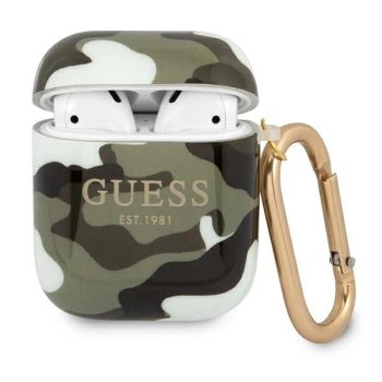   GUESS APPLE AirPods 1/2 GUA2UCAMA (Camo Collection) tok, khaki