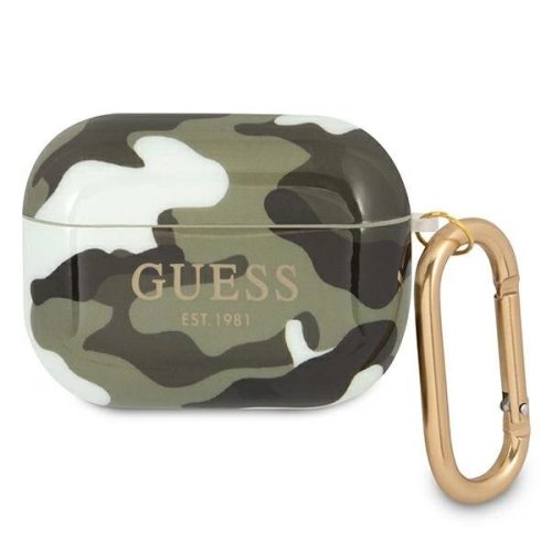 GUESS APPLE AirPods Pro GUAPUCAMA (Camo Collection) tok, khaki