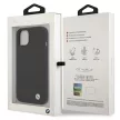 BMW BMHCP13MSILBK iPhone 13/14 6.1" Silicone Signature tok, fekete