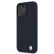 BMW BMHCP13LSILNA iPhone 13 Pro / 13 6,1" hardcase Silicone Signature tok, sötétkék
