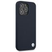 BMW BMHCP13LSILNA iPhone 13 Pro / 13 6,1" hardcase Silicone Signature tok, sötétkék