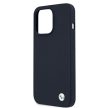 BMW BMHCP13XSILNA iPhone 13 Pro Max 6,7" hardcase Silicone Signature tok, sötétkék