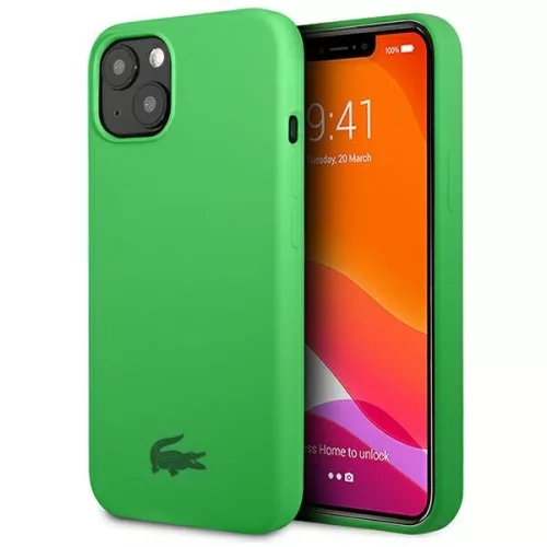 Lacoste LCHCP13MSN iPhone 13/14 6,1" Silicone tok, zöld
