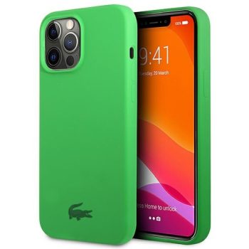   Lacoste LCHCP13XSN iPhone 13 Pro Max 6,7" hardcase Silicone tok, zöld