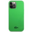 Lacoste LCHCP13XSN iPhone 13 Pro Max 6,7" hardcase Silicone tok, zöld