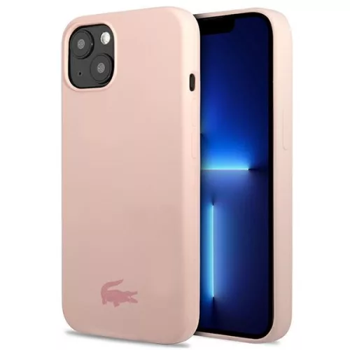 Lacoste LCHCP13MSI iPhone 13/14 6,1" Silicone tok, rózsaszín