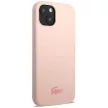 Lacoste LCHCP13MSI iPhone 13/14 6,1" Silicone tok, rózsaszín