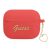 GUESS APPLE AirPods Pro GUAPLSCHSR (Silicone Charm Heart Collection) tok, piros