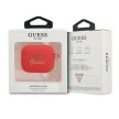 GUESS APPLE AirPods 3 GUA3LSCHSR (Silicone Charm Heart Collection) tok, piros